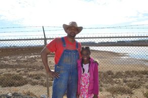 My first onscreen daughter, Jada Bailey. She was awesome!