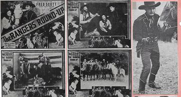 Fred Scott in The Rangers' Round-Up (1938)