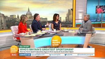 Piers Morgan, Susanna Reid, Adrian Chiles, and Charlotte Hawkins in Good Morning Britain (2014)