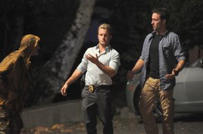 Robert Englund, Scott Caan, and Alex O'Loughlin in Hawaii Five-0 (2010)