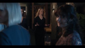 Hermione Norris, Vanessa Moltzen, and Megan Smart in Between Two Worlds (2020)