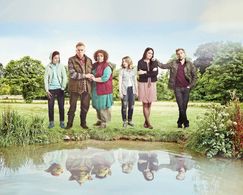 Haydon Downing, Timothy Spall, Joanna Scanlan, Fern Deacon, Keeley Hawes and Marc Warren in Fungus The Bogeyman