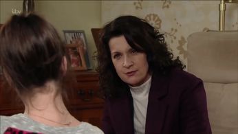 Tina Harris & Julia Goulding in Coronation Street