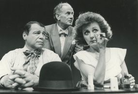 Udana with Art Metrano and Joey Bishop. 