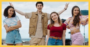 On the set of The curious case of dolphin Bay (2022)