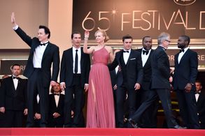 John Cusack, Nicole Kidman, Matthew McConaughey, Lee Daniels, David Oyelowo, and Zac Efron at an event for The Paperboy 