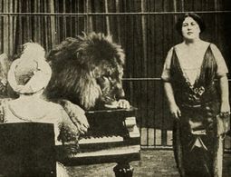 Lyda Salmonova in The Lion's Bride (1914)