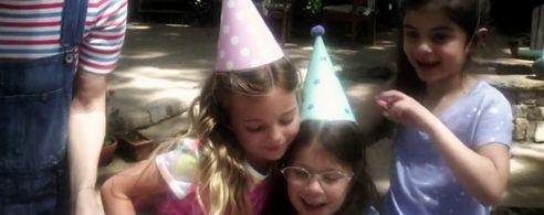 Anniston Almond on set for Blockers