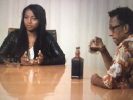 Andre Royo and Akrosia Samson