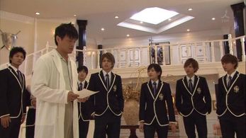 Yûsuke Yamamoto, Shunsuke Daitô, Manpei Takagi, Haruna Kawaguchi, Masaya Nakamura, Yûdai Chiba, and Shinpei Takagi in Ou