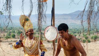 Pandharinath Kamble and Siddarth Jadhav in Superstar (2011)