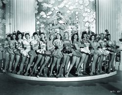 Betty Alexander, Lynn Baggett, Diana Barrymore, Julie Bishop, Betty Bryson, Angela Greene, Dorothy Malone, Joan McCracke