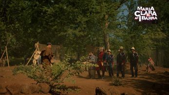 Giovanni Baldisseri and Juancho Trivino in Maria Clara and Ibarra (2022)