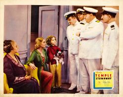 Shirley Temple, Alice Faye, Robert Greig, Paul McVey, Eugene Pallette, and Helen Westley in Stowaway (1936)