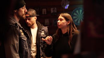 Jesse O'Neill, Nick Grace, and Piper De Palma in Prospect (2024)