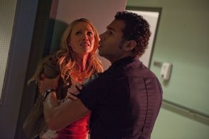 Corbin Bleu and Katrina Bowden in Nurse (2013)