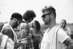 On set of You And Me This Summer