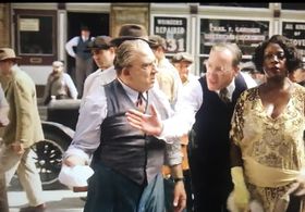 Jonny Coyne, Viola Davis, Jeremy Shamos, and Xander Goldman in Ma Rainey's Black Bottom (2020)