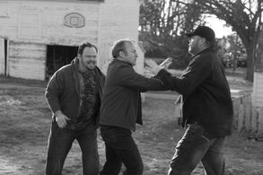 Tim Driscoll, Bob Odenkirk, and Devin Ratray in Nebraska (2013)