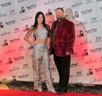 Jason Vandygriff (Director) at the premiere screening of Blood Dried Hands with cast member Lexi Graves.