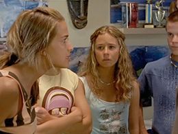 Chris Foy, Sophie Luck, and Tahyna MacManus in Blue Water High (2005)