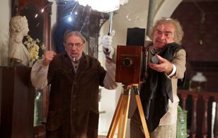 Eduard Artemyev and Aleksandr Adabashyan in Sunstroke (2014)