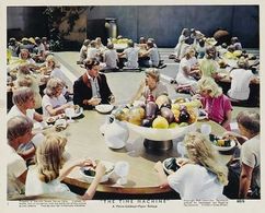 Rod Taylor, Bob Barran, and Yvette Mimieux in The Time Machine (1960)