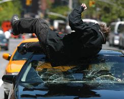 Law And Order S.V.U., Car Hit, NYC