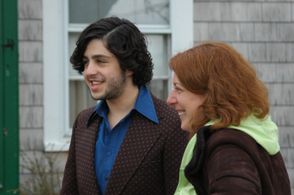 On set of Wild About Harry