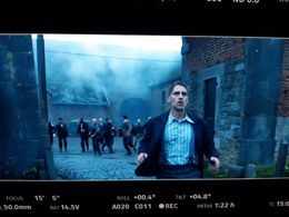 On Set of God's Spy.