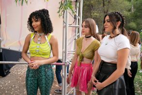 Bella Murphy, Grace Powell, and Valerie Gutierrez in Dollface: Molly (2022)