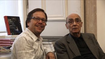 Fernando Meirelles and José Saramago in José and Pilar (2010)