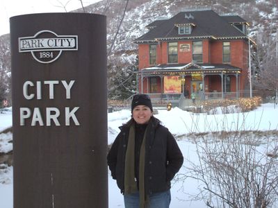 Monica Garcia at Sundance Film Festival in Park City