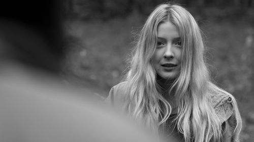 Annessa (Emma Houghton) encounters Charlie (Tom Antoni) for the first time.