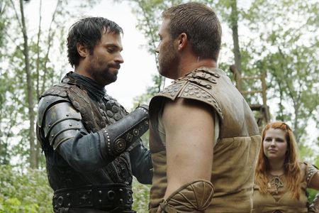 Peter Windhofer, Bonnie Gordon, and Patrick Higgins in The Quest (2014)