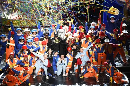Will Arnett, Jorma Taccone, Andy Samberg, Akiva Schaffer, Sara Quin, Tegan Quin, and The Lonely Island at an event for T