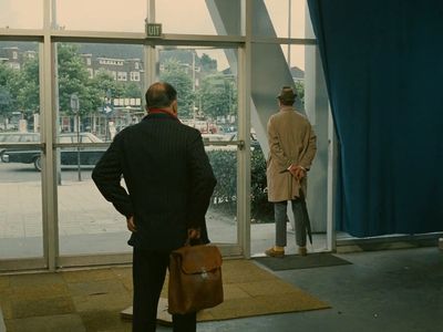 Jacques Tati and Honoré Bostel in Trafic (1971)