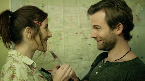 A.J. Trauth and Kristin Wallace in Moments of Clarity (2016)