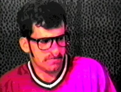 Playing anti-soup Canadian Activist Eddie Glower for the sketch comedy series Drive-in TV in Miami Springs, Fl.