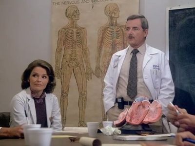 William Daniels and Sagan Lewis in St. Elsewhere (1982)