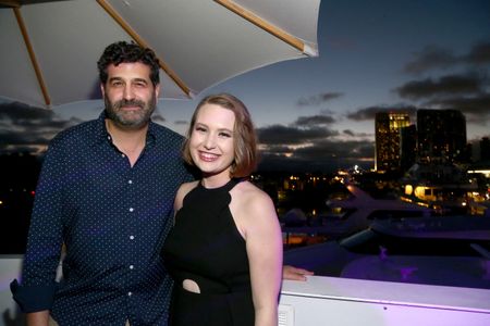 Lily Stuart Streiff and Frank Lesser at an event for IMDb at San Diego Comic-Con (2016)