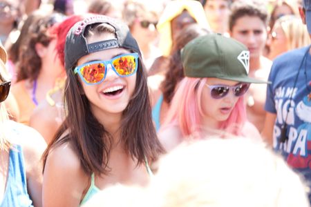 Selena Gomez and Rachel Korine in Spring Breakers (2012)