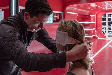 Nora Arnezeder and Wil Coban in Origin (2018)