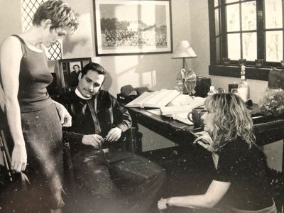 On set of Passions