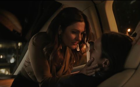 Colby Burton and A.K. Benninghofen in Pain Hustlers (2023)