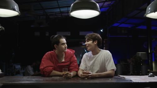 Sattabut Laedeke and Jitaphon Potiwihok in Bad Buddy (2021)