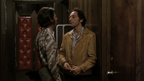 Dustin Hoffman and Sandy Baron in Straight Time (1978)