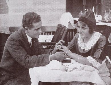 Marshall Neilan and Ruth Roland in The Manicurist and the Mutt (1913)