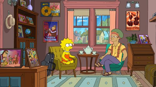 Yeardley Smith and John Autry II in The Simpsons (1989)