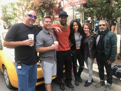 On set of Empire